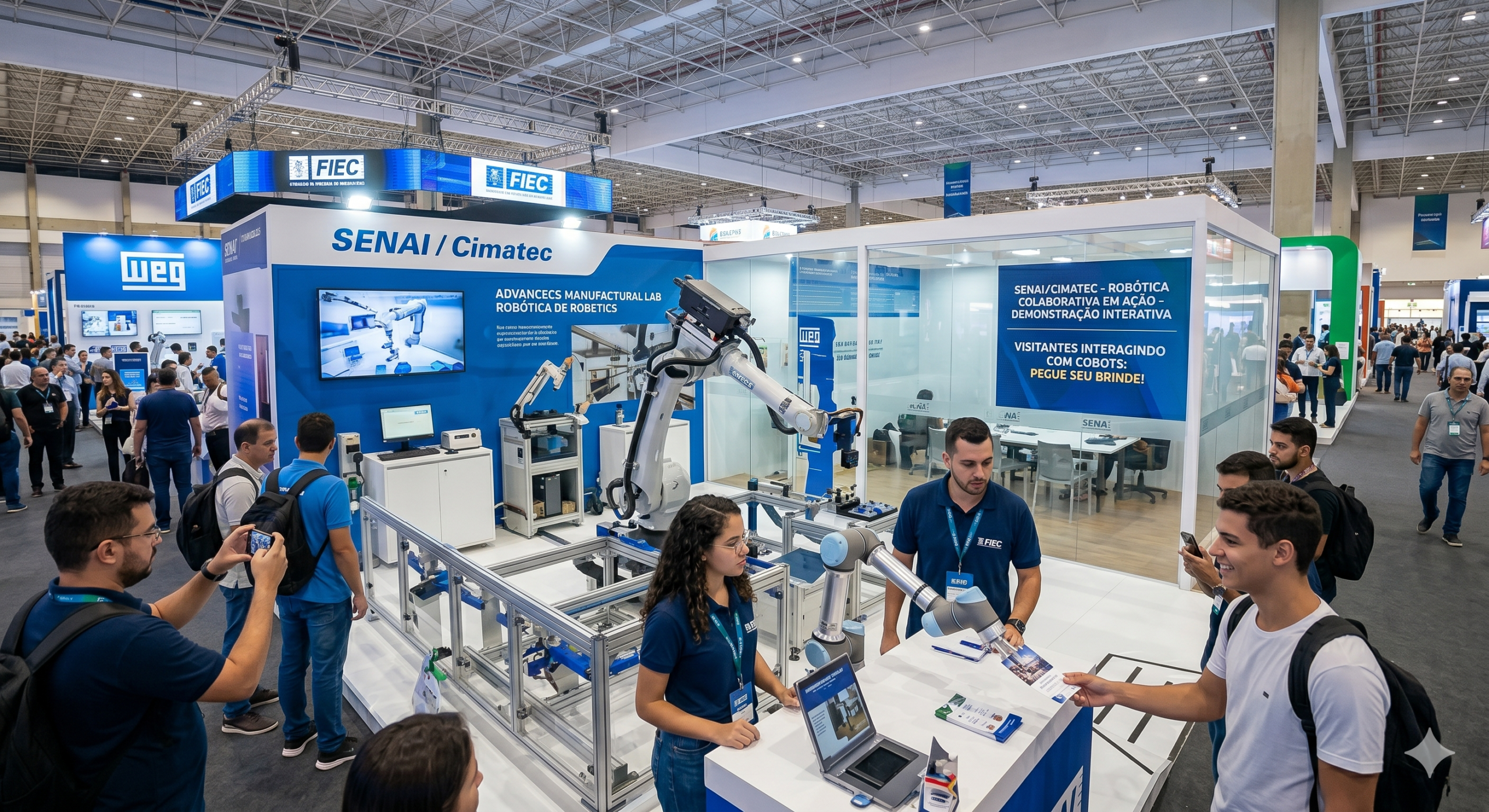 Robôs colaborativos na indústria